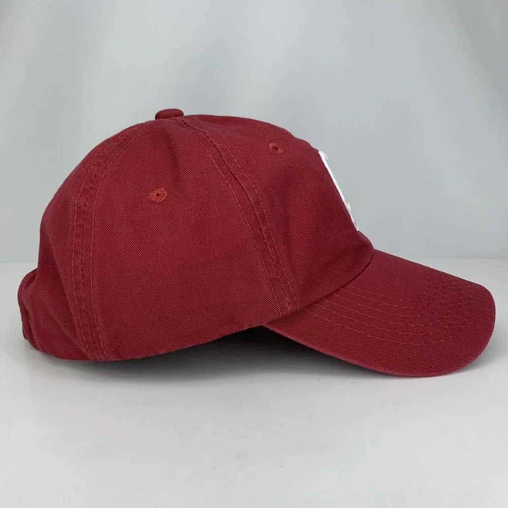 Oklahoma Sooners OU '21 Crimson Hat Adjustable Strapback Baseball Cap Outdoor